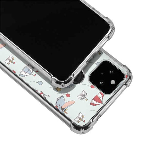 Disney Dumbo Vintage Pattern Google Pixel 5 Clear Case